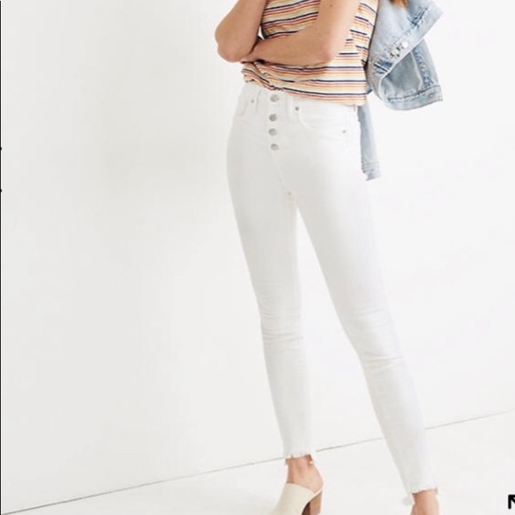 Madewell Denim - Madewell 10” high-rise skinny crop size 23